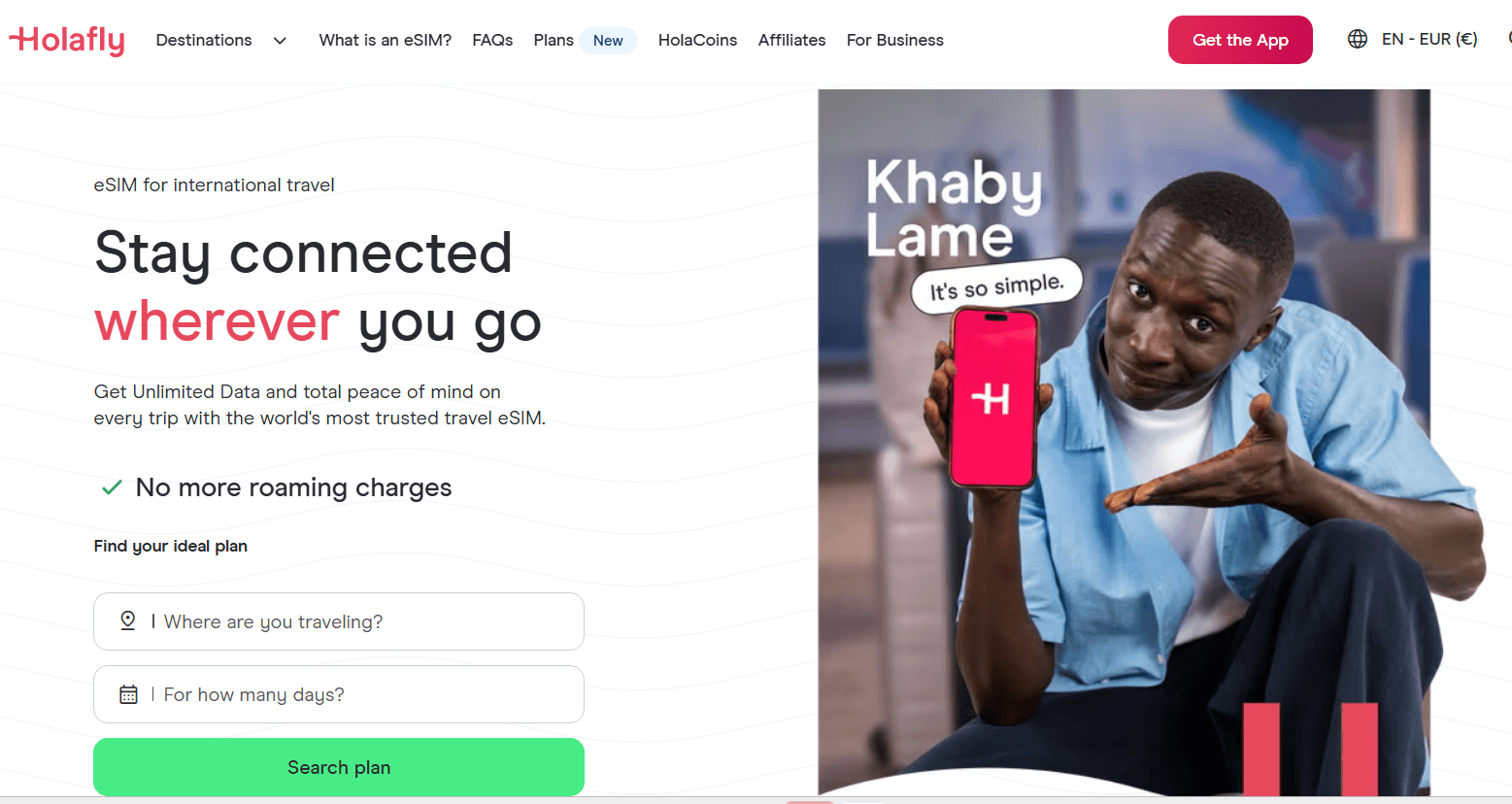 Holafly review: unlimited data for heavy travel usage screenshot