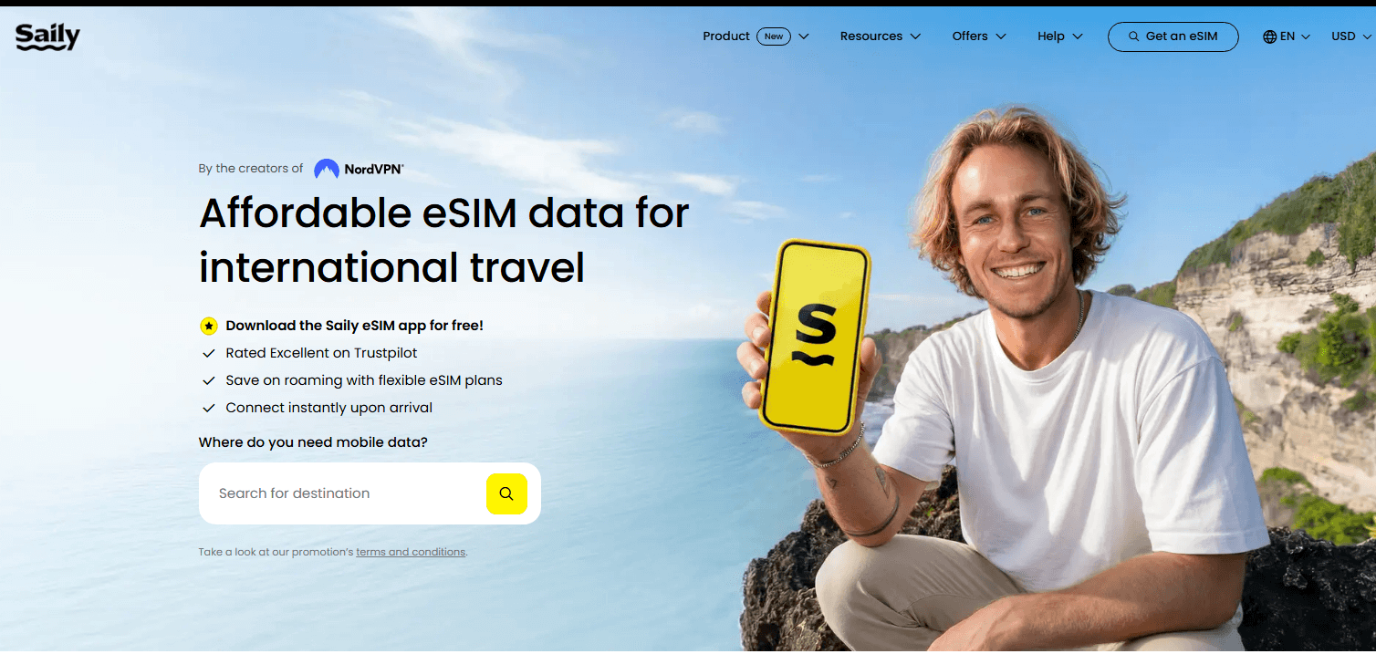 Saily eSIM review: security, pricing, and performance screenshot